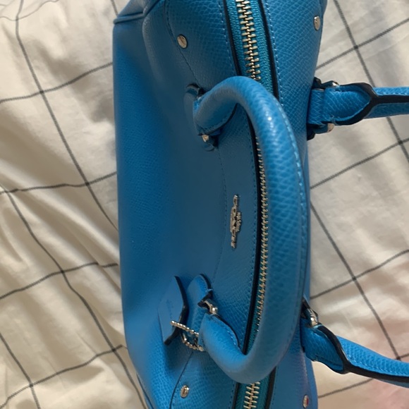 Two Coach purses, good condition, pink and blue. - Picture 6 of 13